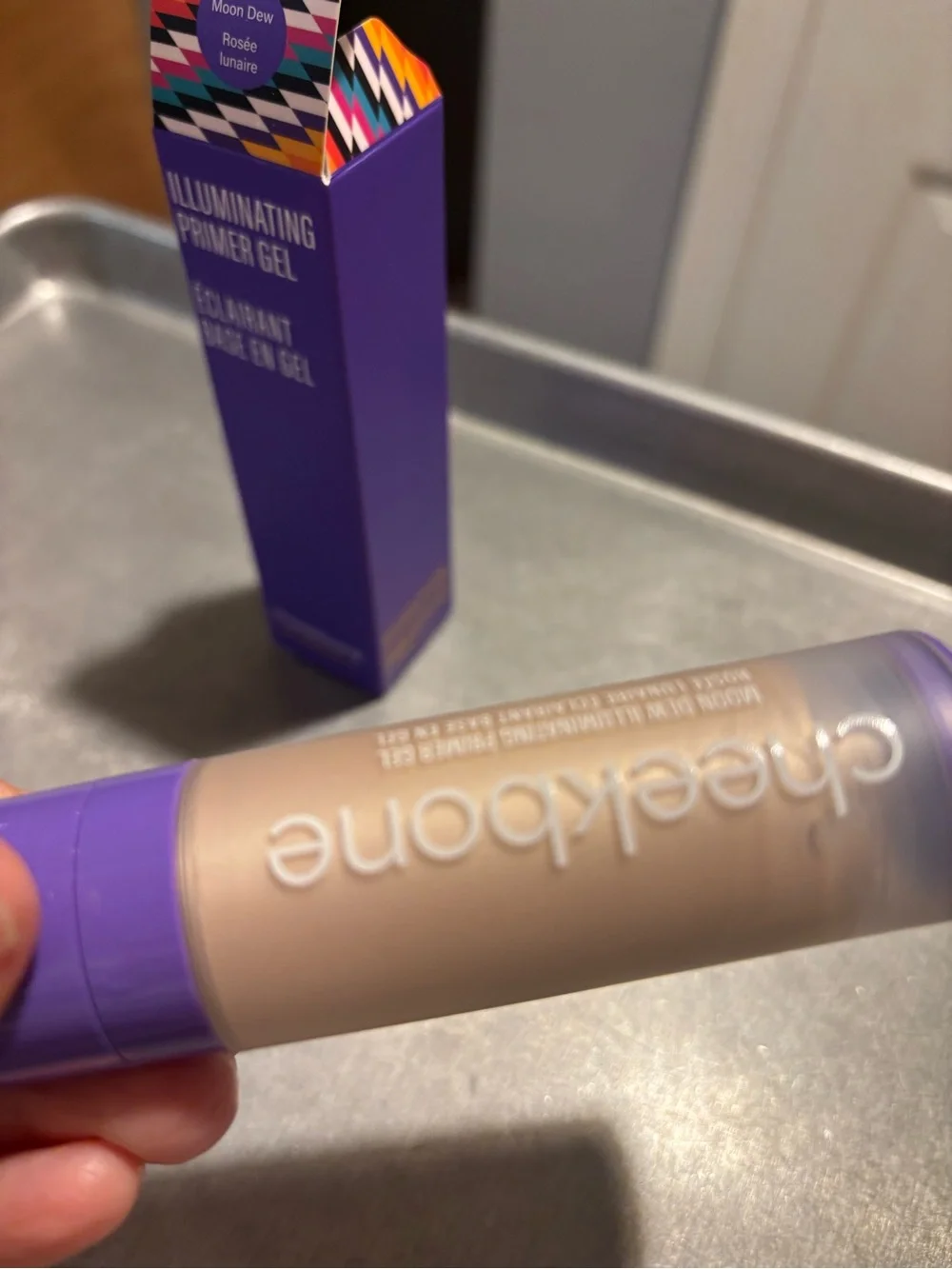 Cheekbone  Moon Dew Illuminating Primer Gel - Purple Top